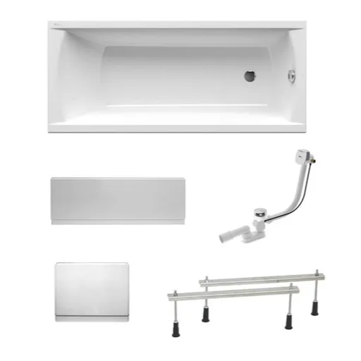 Obdĺžniková vaňa SAT Fusion 150x70 cm akrylát ľavá aj pravá SATVR150APNP