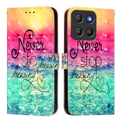 ART Peňaženkový kryt pre Motorola Moto G15 / G15 Power DREAM