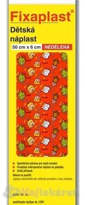FIXAplast Detská náplasť nedelená s vankúšikom (50cmx6cm) 1ks