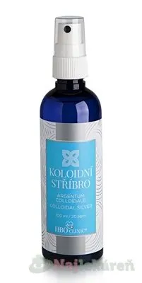 HBO Clinic Koloidné striebro sprej 20 ppm 100 ml