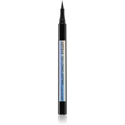 Gabriella Salvete 12H Longlasting Liquid Eyeliner tekuté očné linky v pere pre dlhotrvajúci efekt odtieň Black 1.1 g