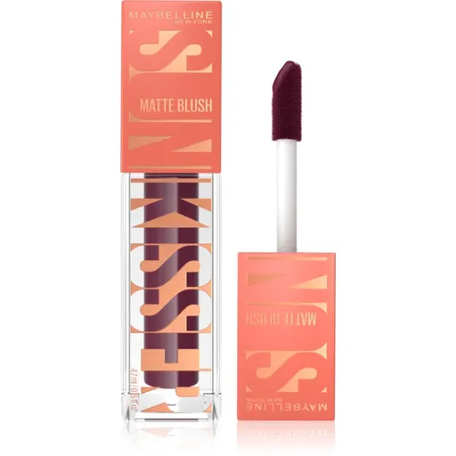 MAYBELLINE NEW YORK Sunkisser Matte tekutá lícenka s matným efektom odtieň 33 Berry Brunch 4.7 ml
