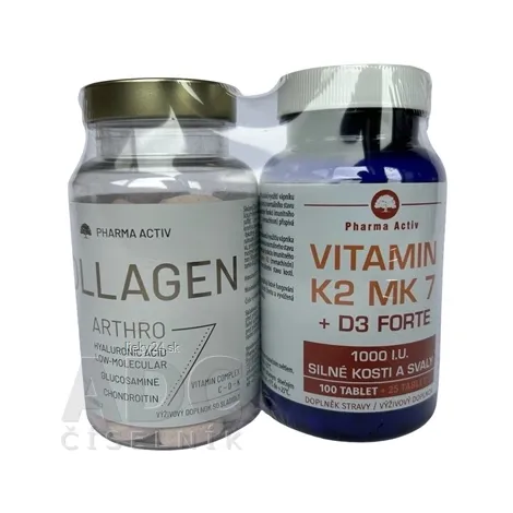 Pharma Activ COLLAGEN ARTHRO + Vitamín K2+D3 FORTE