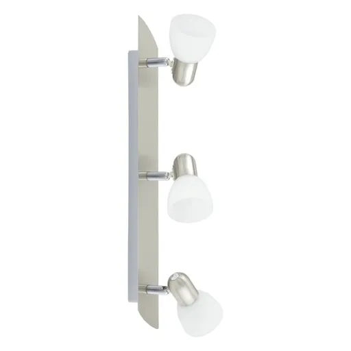 Eglo Enea osvetlenie 7 cm sklo matné matný nikel 90985