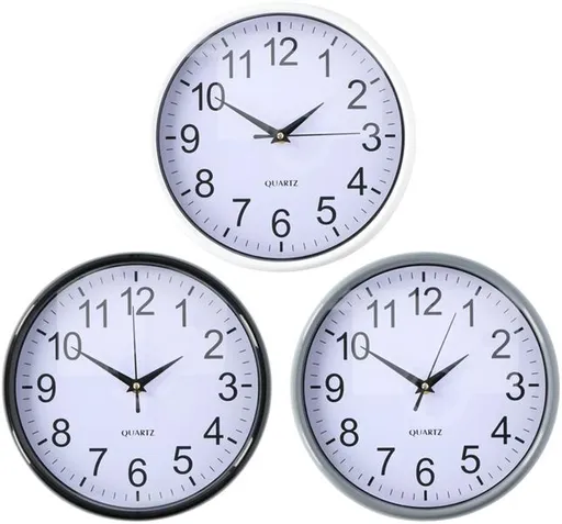 Edco Nástenné hodiny 25cm MIX farieb