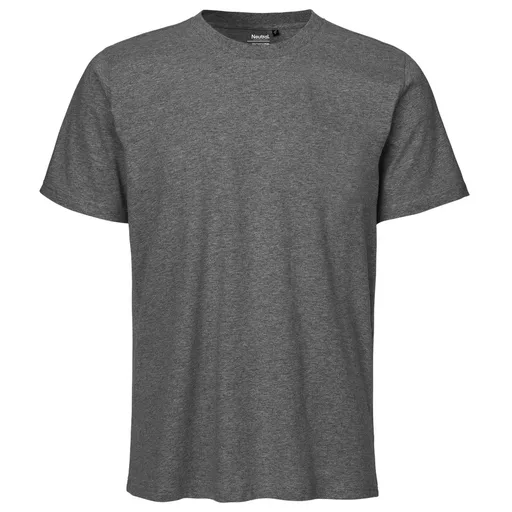 Neutral Tričko z organickej Fairtrade bavlny - Tmavý melír | XL