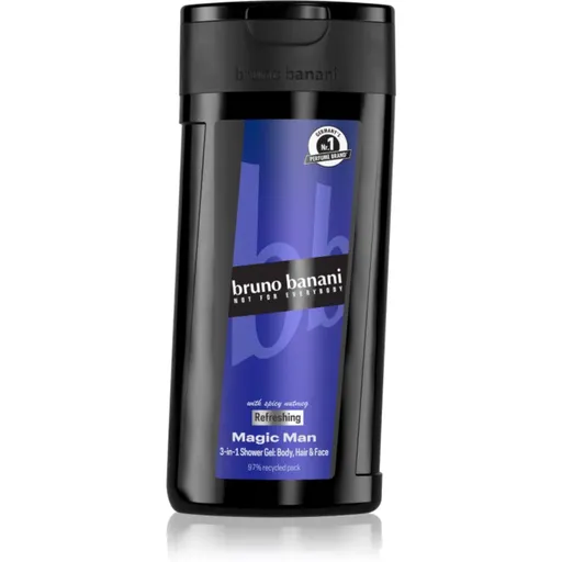 Bruno Banani Magic Man osviežujúci sprchový gél 3v1 pre mužov 250 ml