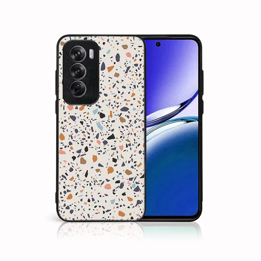 MY ART Ochranný kryt pre Oppo Reno12 Pro 5G BEIGE TERRAZZO (162)