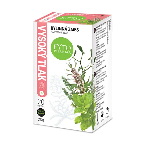 FYTO Pharma Bylinný čaj NA VYSOKÝ TLAK, 20x1,25g
