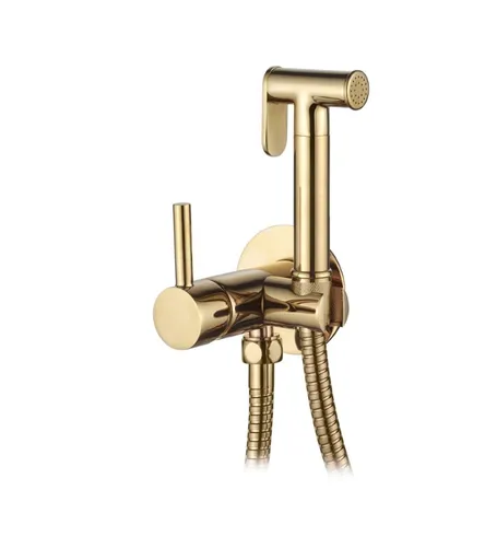 INVENA - Podomietková bidetová batéria, zlato BP-00-B09-L