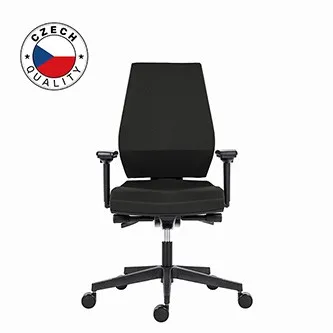 Powerton ERGO SIMA Kancelářské ergonomické křeslo, Černé