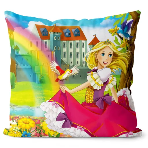Rozprávková princezná (Veľkosť: 55 x 55 cm)
