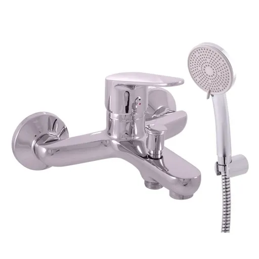 Vaňová batéria RAV Slezák VICTORIA so sprchovacím setom 150 mm chróm VI254.5/1