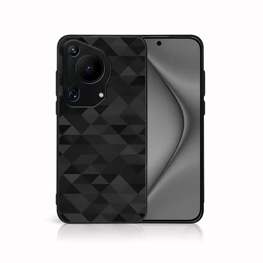 MY ART Ochranný kryt pre Huawei Pura 70 Ultra BLACK TRIANGLES (232)