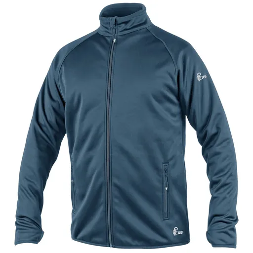 Canis (CXS) Pánska mikina na zips TORONTO - Oceľovo modrá | 2XL