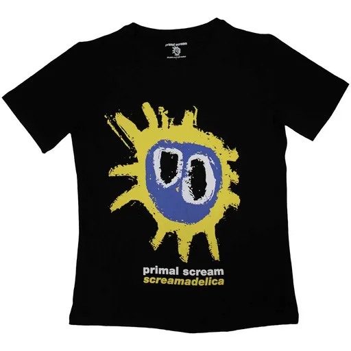 Primal Scream tričko Screamadelica Čierna S