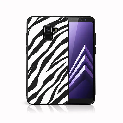 MY ART Ochranný kryt pre Samsung Galaxy A8 2018 (A530) ZEBRA (237)