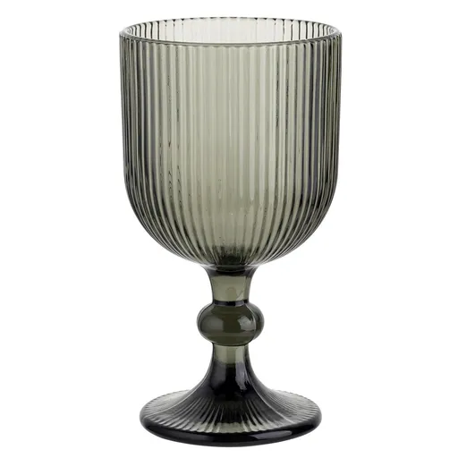 Florina Pohár na nôžke Vacanza 370 ml, sivá