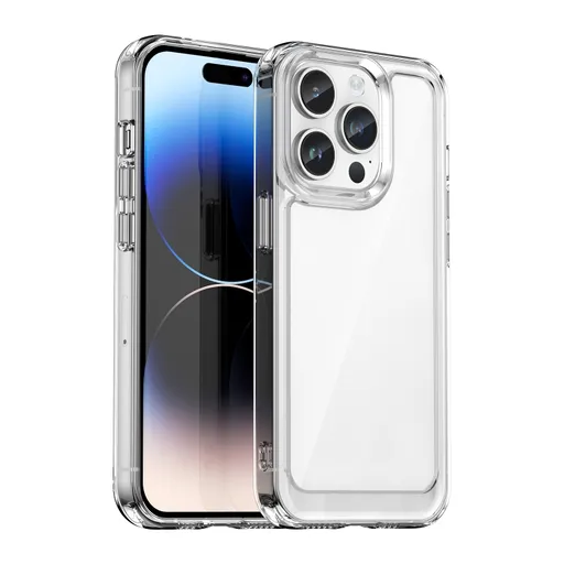 CRYSTAL Ochranný kryt Apple iPhone 15 Pro priehľadný