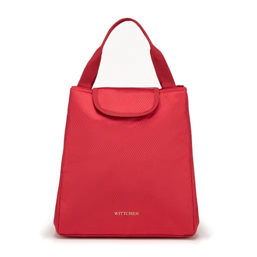 Trapézová obedová taška červená 56-3-022-30