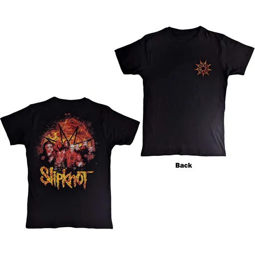 Slipknot tričko The End So Far Flame Logo Čierna S