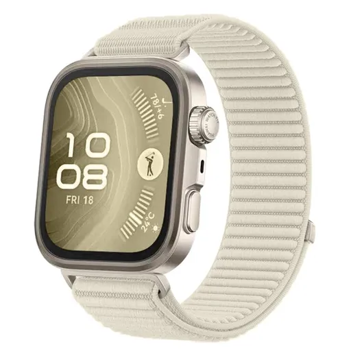 NYLON Vymeniteľný remienok pre Huawei Watch Fit 4 / Fit 4 Pro béžový
