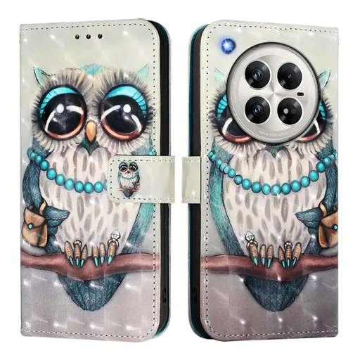 ART Peňaženkový kryt pre Infinix Zero 40 5G OWL