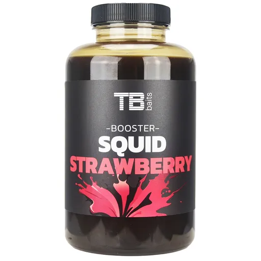 Tb baits booster squid strawberry - 500 ml