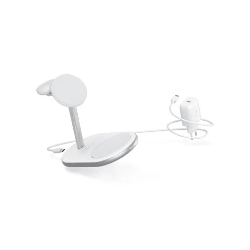 Epico 3v1 nabíjací stojan - biely