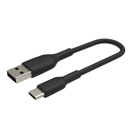 Belkin BOOST CHARGE™ USB-C/USB-A kábel, 15cm, čierny