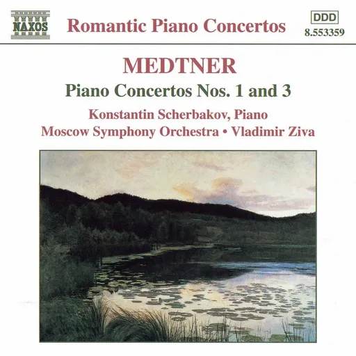 Nikolai Medtner, PIANO CONCERTOS NO.1&3, CD