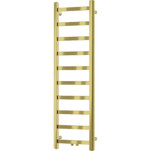 MEXEN - Bolt vykurovací rebrík/radiátor 1200 x 400 mm, 220 W, zlatá W126-1200-400-00-50