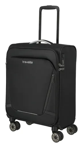 Malý textilný kufor Travelite Jetpack Multi Light 4 Cabin Black