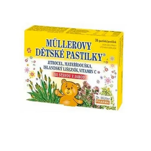 DR. MÜLLER Müllerove detské pastilky 36 pastiliek