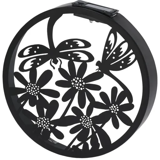 Solárna nástenná dekorácia Vážky 25 x 5 cm