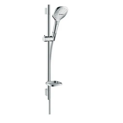 Sprchový set Hansgrohe Raindance Select E s mydlovničkou chróm 26622000