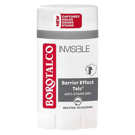 BOROTALCO Tuhý dezodorant Invisible 40 ml
