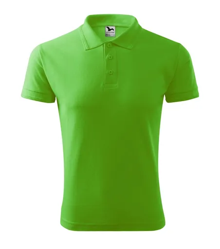 MALFINI Pánska polokošeľa Pique Polo - Apple green | XL