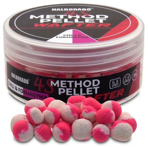 Haldorádó pelety 4s method pellet wafters 30 g 6+8 mm/7+9 mm - chilli cesnak