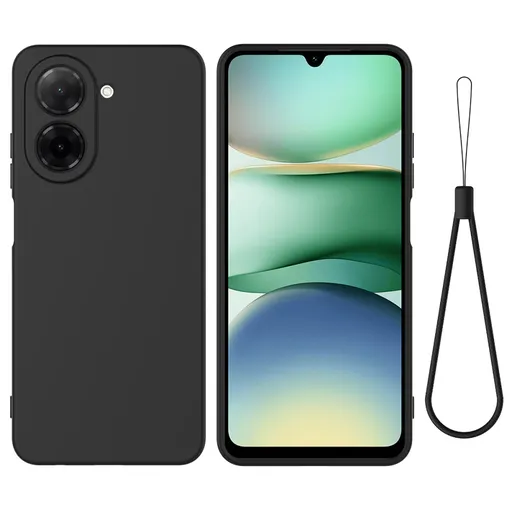 RUBBER Ochranný kryt pre Xiaomi Redmi A5 čierny