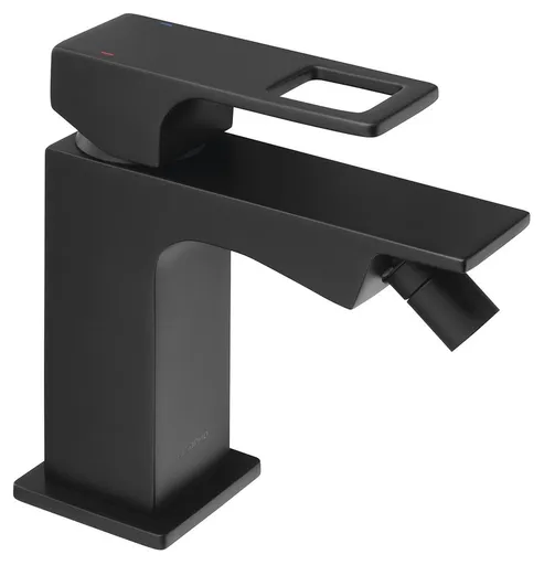 SAPHO - FORATA stojanková bidetová batéria, čierna matná FT003/15