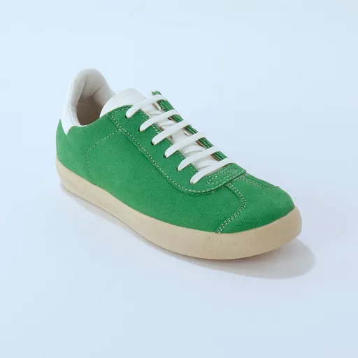 Vintage farebné tenisky z koženej usne