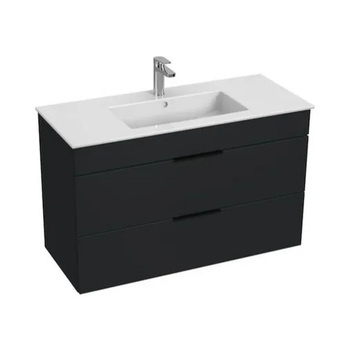 Jika Cube kúpeľňová skrinka s umývadlom 100x43x62,2 cm antracit mat H4536521763521