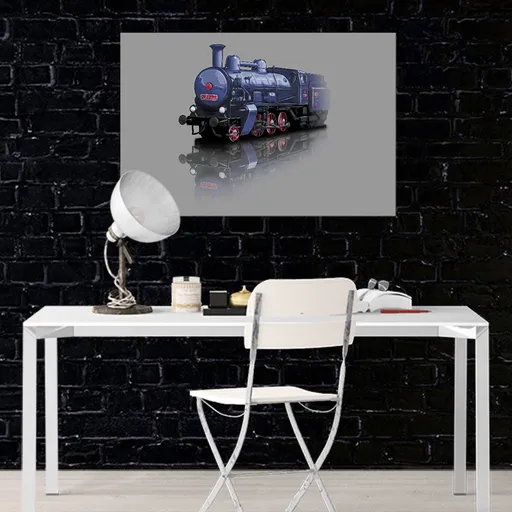 Obraz Parná lokomotíva (Rozmer obrazu: 90x60)