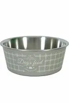 Nerezová miska pre psov FOOD DOG 750ml hnedá Zolux