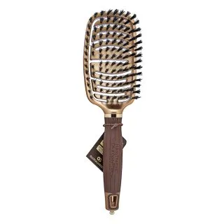 Olivia Garden NanoThermic Flex Boar kefa na vlasy so štetinami z diviaka