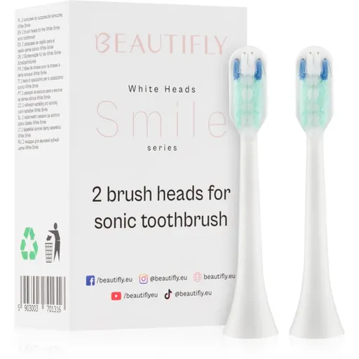Beautifly White Smile Toothbrush Tips náhradné hlavice na zubnú kefku 2 ks