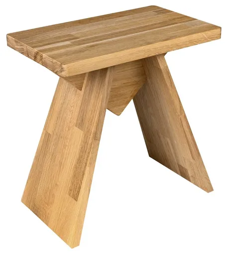 Sapho ASTYLE Stolička 40x41x25cm, masív prírodný dub SPH AS410