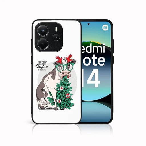 MY ART Kryt s vianočným dizajnom Xiaomi Redmi Note 14 MERRY CHRISTMAS (074)