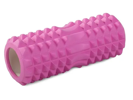 Masážny fitness valec ROLLER YOGA 32x13cm, Oranžová